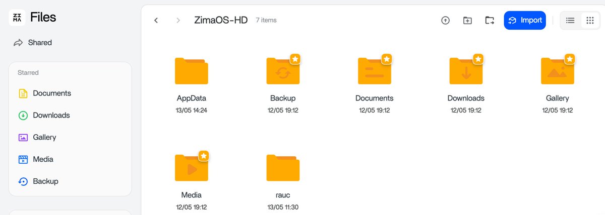 ZimaSpace's tweet image. All my priorities? Starred.⭐
Productivity starts with organization. 
github.com/IceWhaleTech/Z…

#ZimaOS #HomelabLife #MiniServer #HomeCloud #FileManagement  #Homelab #MinimalStorage  
#PrivateCloud #ZimaBoard2