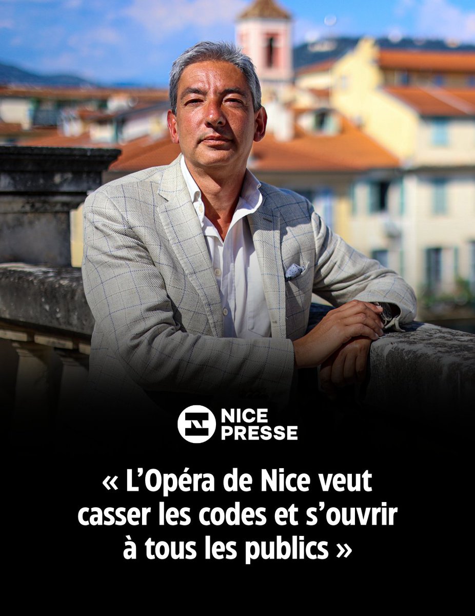 Nice-Presse (@nicepresse) on Twitter photo 🔵 « LIBRES D'ESPRIT »
<a href="/BertrandRossi06/">Rossi Bertrand</a> : « Une personnalité niçoise m’a récemment demandé plus de conservatisme dans nos mises en scène. Je lui ai répondu que je comptais faire exactement le contraire »
#Nice06 <a href="/Operadenice/">Opéra de Nice</a>
➡️ nicepresse.com/bertrand-rossi… 🔵 « LIBRES D'ESPRIT »
<a href="/BertrandRossi06/">Rossi Bertrand</a> : « Une personnalité niçoise m’a récemment demandé plus de conservatisme dans nos mises en scène. Je lui ai répondu que je comptais faire exactement le contraire »
#Nice06 <a href="/Operadenice/">Opéra de Nice</a>
➡️ nicepresse.com/bertrand-rossi…