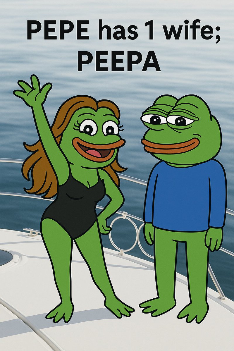 Peepa (Pepe's wife) tweet media