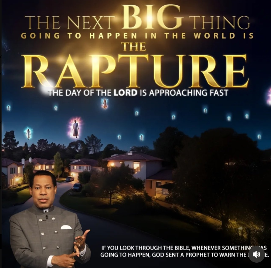 ⚡ The rapture is real. The time is short.
Live every day like Jesus is coming back today—because one day, He will.
#PraywithPastorChris