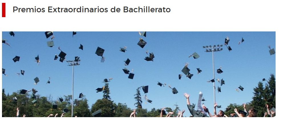 PREMIOS EXTRAORDINARIOS DE BACHILLERATO
Los Premios Extraordinarios de Bachillerato, que se convocan anualmente, tienen por objeto reconocer de forma oficial los méritos, basados en el esfuerzo y en el trabajo.
sede.comunidad.madrid/premios/premio…
