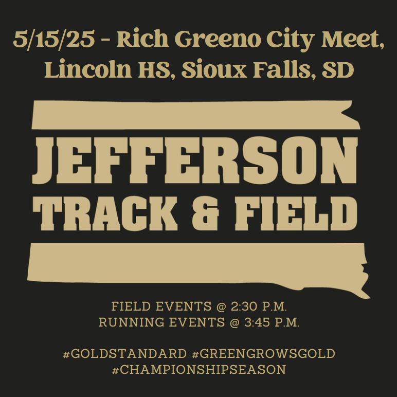 SFJeffersonxctf's tweet image. 🔥Meet Day🔥
📍Rich Greeno City Meet, Lincoln HS, Sioux Falls, SD
📊Live Results: dakotatiming.anet.live/meets/45850/ev…