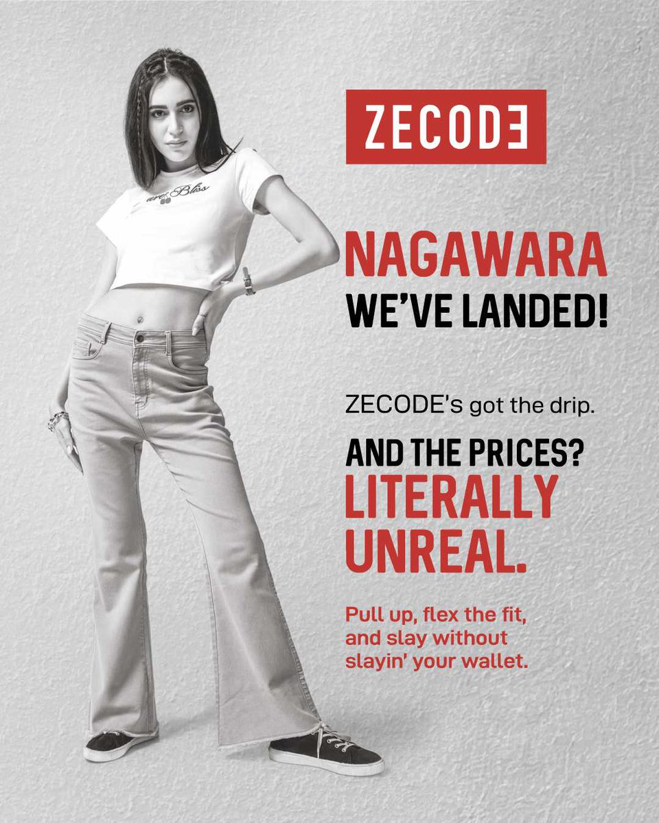 zecodeindia's tweet image. Yo Nagwara!
ZECODE just dropped.
Trendy AF. Prices that don’t make sense (in a good way).
Go peep it before everyone else does.
#ZECODE #Nagawara #OOTDOnPoint #DripForLess #ZecodeDrop