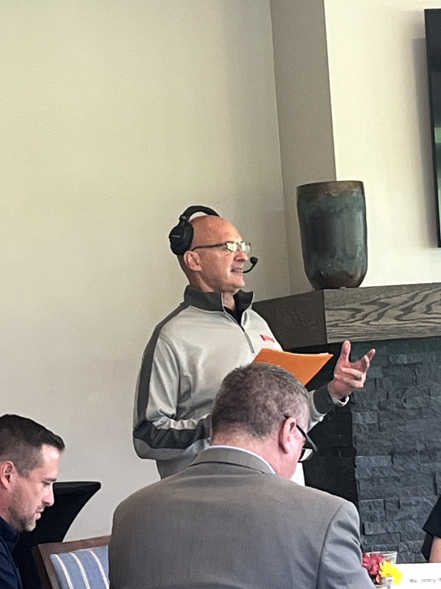 DebLecklider's tweet image. Love having South Riley Superintendent and IASA Facilitator, @RobMoorhead01, share his Halftime Interview Show with the Indiana Aspiring Superintendent Academy Cohort 8 participants. Great way to learn more about people! @IAPSS_ORG #IASA #LeadIAPSS
