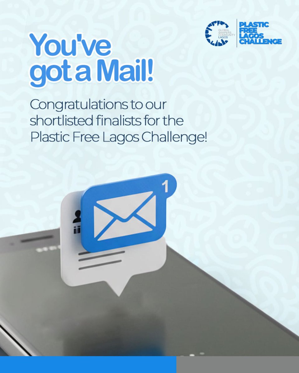 Over the past few weeks, we've been interviewing and selecting finalists for the Plastic Free Lagos Challenge. 🎉 

Congratulations to everyone who participated, and to those who have been shortlisted. Your innovative ideas are bringing us closer to a cleaner, plastic-free Lagos!