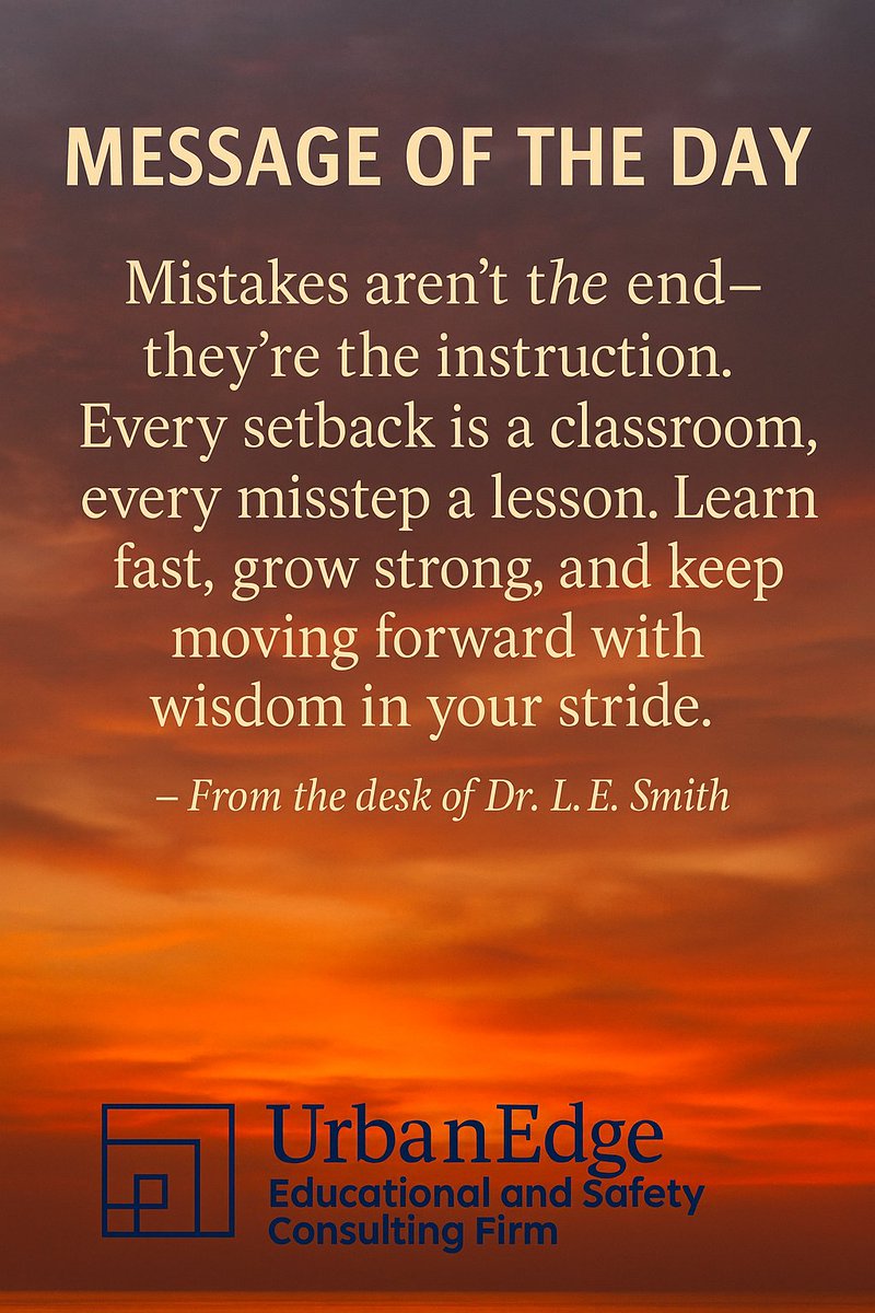 Urbanedge Educational and Safety Consulting Firm (@urbanedgeescllc) on Twitter photo 