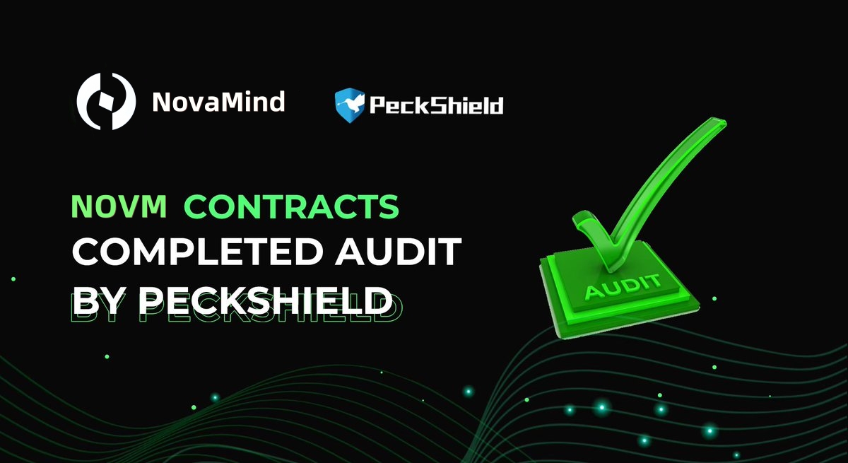 NovaMind_sol's tweet photo. 📣Security Update!

✅So far, we have double audits @CertiK and @peckshield https://t.co/vbufidYFMv