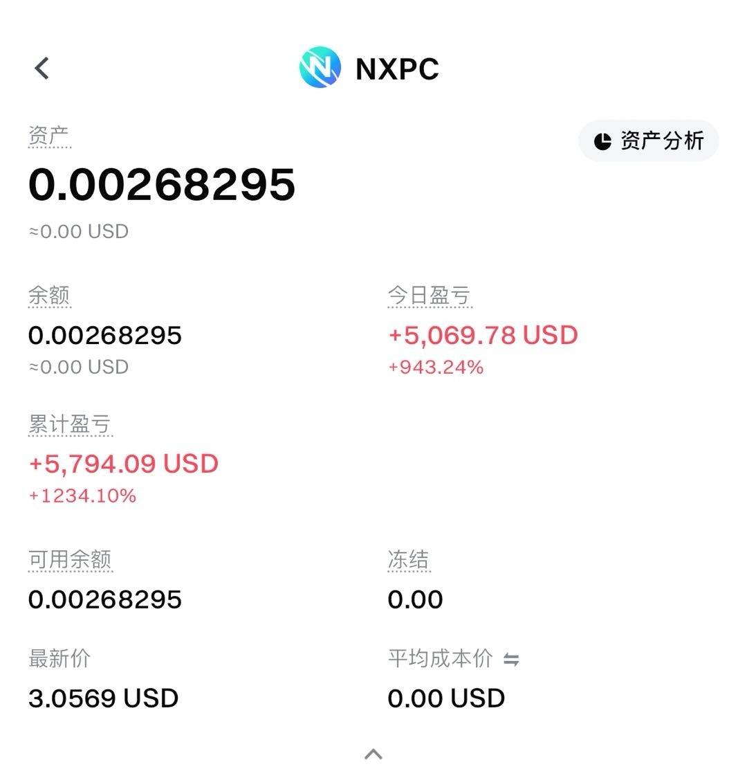 Gate’s ability to find gems is actually crazy.
NXPC jumped over 1000% after Launchpool. Imagine getting in early and earning tokens for free. Insane. 
Register now⬇️
gate.io/signup/BVBNBl9…
💎#NXPC #Gateio
🔗 More Materials
1️⃣ x.com/Gate_io/status…*
2️⃣ x.com/Gate_io/status…