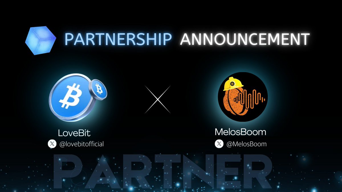 📢 Partnership Announcement
We’re thrilled to announce our official partnership with <a href="/MelosBoom/">MelosBoom</a> — the pioneering force behind the AI + DeIOE Web3 Musicverse! 🎶

🌐 Backed by @YZiLabs and <a href="/BNBCHAIN/">BNB Chain</a>, MelosBoom is revolutionizing the way we Listen to Earn, building a real-time