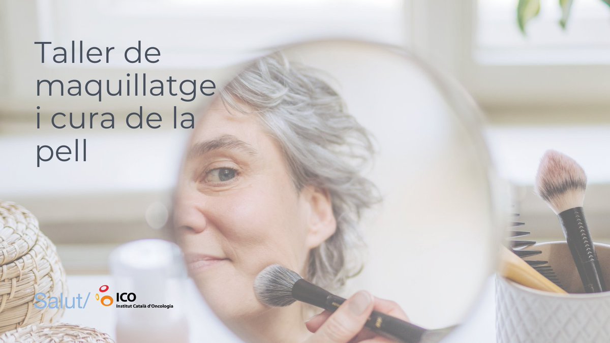 Institut Català d'Oncologia (@ico_oncologia) on Twitter photo T'oferim un #taller #online sobre la cura de la pell i #maquillatge per a pacients en procés oncològic de tots els centres <a href="/ICO_oncologia/">Institut Català d'Oncologia</a> organitzat per la <a href="/fundacionstanpa/">Fundación Stanpa</a>
T'hi apuntes?
🗓️Dijous 22 de maiga les 11h
Inscripcions: fundacionstanpa.com/pgsm/talleres/
#ICOpacients T'oferim un #taller #online sobre la cura de la pell i #maquillatge per a pacients en procés oncològic de tots els centres <a href="/ICO_oncologia/">Institut Català d'Oncologia</a> organitzat per la <a href="/fundacionstanpa/">Fundación Stanpa</a>
T'hi apuntes?
🗓️Dijous 22 de maiga les 11h
Inscripcions: fundacionstanpa.com/pgsm/talleres/
#ICOpacients