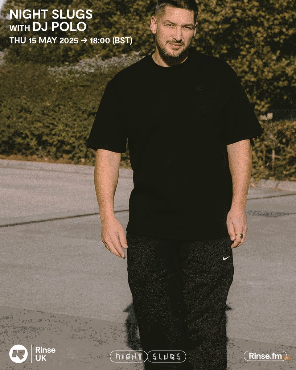 We’re on <a href="/RinseFM/">Rinse FM</a> tonight

This month <a href="/DJPOLOUK/">DJ Polo</a> takes over in anticipation of his forthcoming NS drop👀

🔒📡 6pm BST