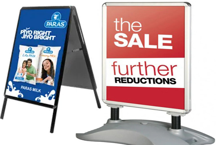 same_day15764's tweet image. "Pavement Stands Printing":
Catch more eyes on the street!  Our pavement stand printing in London is perfect for shops, cafés &amp;amp; salons. 
visit Our Website: eastlondonprinter.co.uk
Call at +44(0)20 7041 9649
#PavementStands #PavementSignPrinting #LondonPrinting #EastLondonBusiness