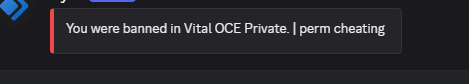 nice 5 hours after being unbanned <a href="/OCEVital/">Vital OCE</a> <a href="/zelofnt/">Reaper</a>  
dont kys vital trust me people will care muns