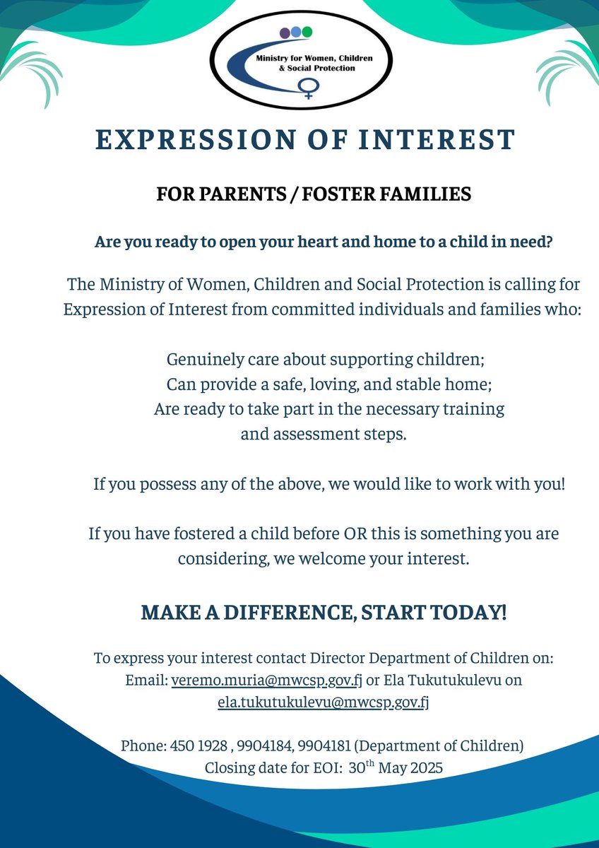 Ministry of Women, Children and Social Protection tweet media