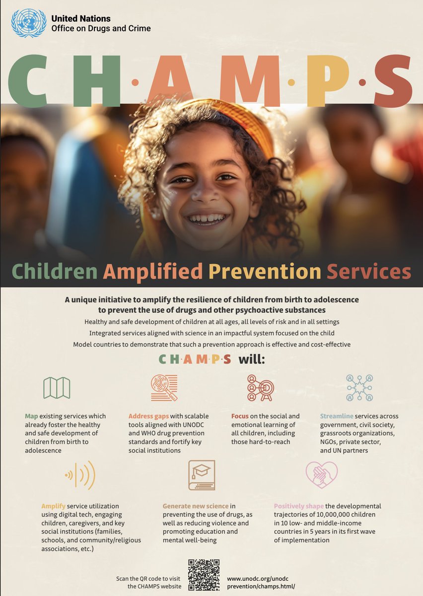 UNODC Prevention Treatment Rehabilitation Section (@unodc_ptrs) on Twitter photo On #DayOfFamilies, let's spotlight how family-oriented policies strengthen social systems.
As we move toward the Second World Summit for Social Development, initiative like <a href="/UNODC/">UN Office on Drugs & Crime</a>'s #CHAMPS show how #prevention starts at the heart of the social structure - the #family. On #DayOfFamilies, let's spotlight how family-oriented policies strengthen social systems.
As we move toward the Second World Summit for Social Development, initiative like <a href="/UNODC/">UN Office on Drugs & Crime</a>'s #CHAMPS show how #prevention starts at the heart of the social structure - the #family.