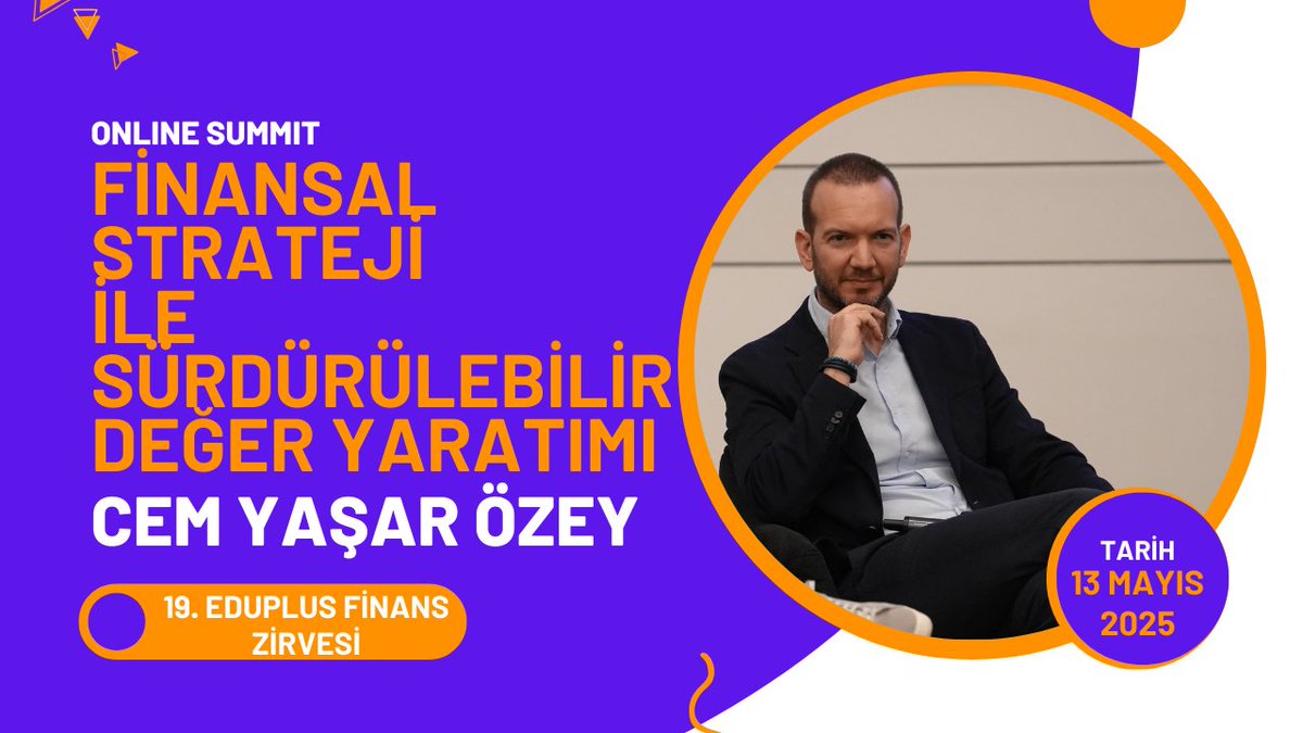 cemyasarozey's tweet image. 19. Eduplus Finans Zirvesi’nde yaptığım konuşma şimdi YouTube’da yayında!
📌 Finansal stratejilerin sürdürülebilirlikteki dönüştürücü gücünü anlattım.
👉 İzlemek için: youtu.be/KcimydHTqSw
#FinansalStrateji #Sürdürülebilirlik #GES #RES #YeşilÇelik #Eduplus #CFO #KarbonNötr
