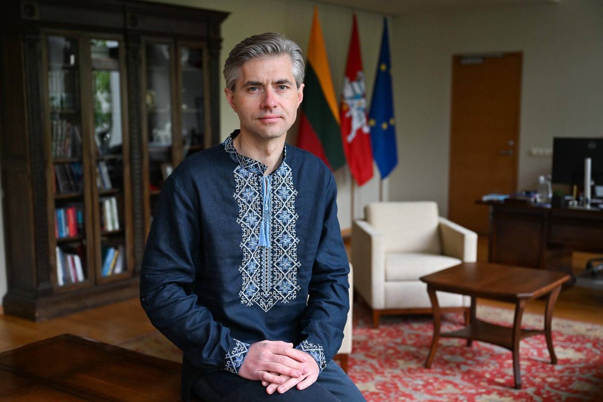 Happy #VyshyvankaDay! 🇺🇦

In every stitch of Ukrainian #Vyshyvanka lies nation's identity and pride that cannot be erased. By wearing it today we stand for #Ukraine, its freedom, its people and their peaceful future within both the EU and NATO. 

#StandWithUkraine #SlavaUkraini