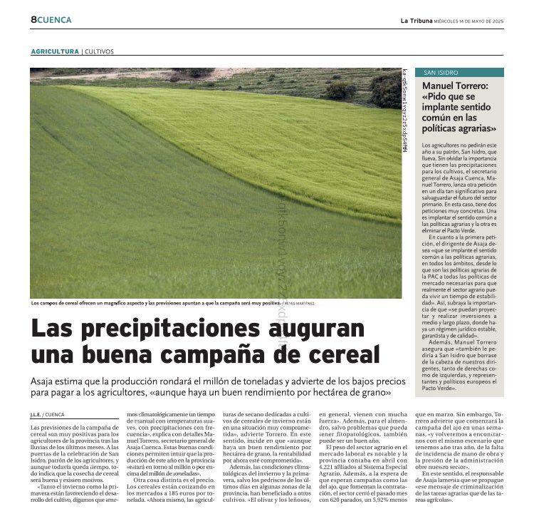 Asaja Cuenca (@cuencaasaja) on Twitter photo 