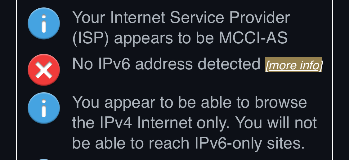 ircfspace's tweet image. گزارشها از محدودیت #IPv6 در اینترنت #همراه_اول حکایت دارند!