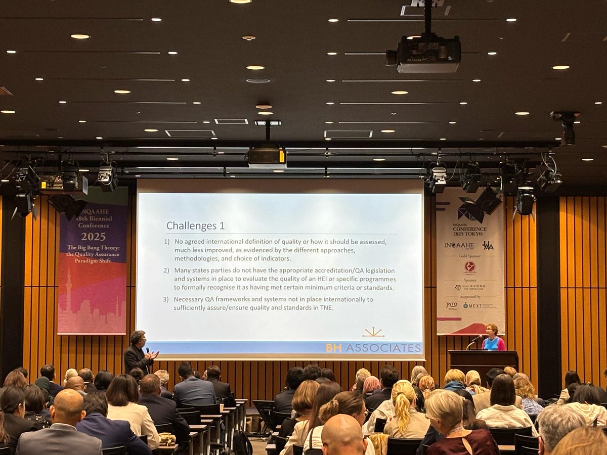 Prof. Ellen Hazelkorn's final keynote at the Conference provided a crucial discussion on the relationship between quality assurance and the global recognition of qualifications and credentials.
