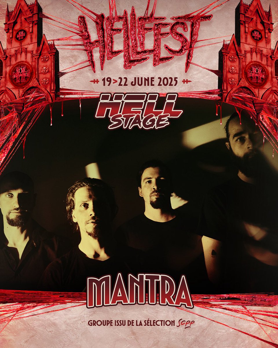 La SCPP est fière d’annoncer ses premiers #LesConcertsSCPP au Hellfest et invite 2 groupes à se produire sur la Hellstage ! 🎸

Mantra se produiront le vendredi 20 juin à 18h 🔥