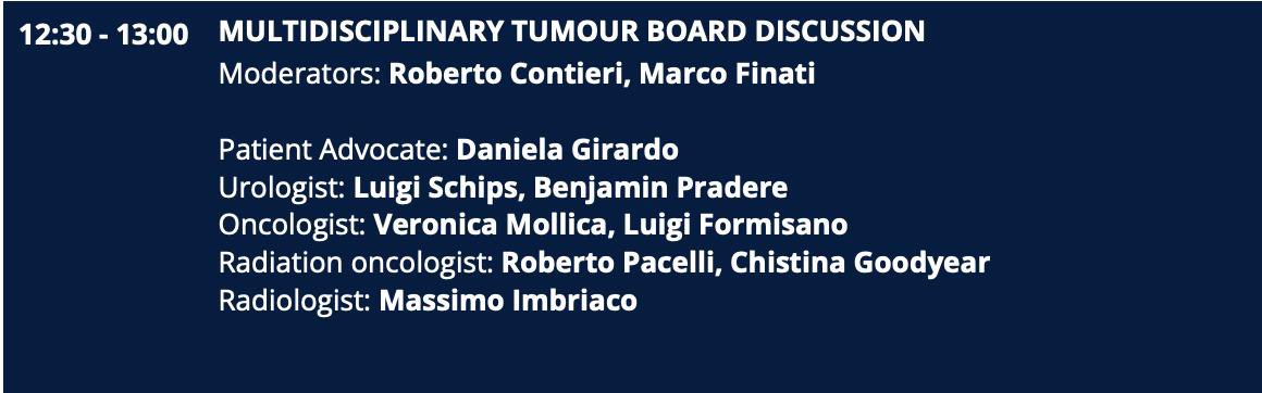 EAU YAU Urothelial Carcinoma (@eau_yaurotheli) on Twitter photo On May 16th, @Synergy_uro will feature a case-based MDT session entirely dedicated to #Bladder #Cancer with YAU Urothelial group members leading lectures, moderation, and MDT discussions
<a href="/LAUrology_NL/">Laura S. Mertens</a> <a href="/BenjaminPradere/">Benjamin Pradere</a> <a href="/albisinnidoc/">Simone Albisinni</a> <a href="/DavDandrea/">David D'Andrea</a> <a href="/RobertoContieri/">Roberto Contieri</a> <a href="/andreamari08/">Andrea Mari</a> On May 16th, @Synergy_uro will feature a case-based MDT session entirely dedicated to #Bladder #Cancer with YAU Urothelial group members leading lectures, moderation, and MDT discussions
<a href="/LAUrology_NL/">Laura S. Mertens</a> <a href="/BenjaminPradere/">Benjamin Pradere</a> <a href="/albisinnidoc/">Simone Albisinni</a> <a href="/DavDandrea/">David D'Andrea</a> <a href="/RobertoContieri/">Roberto Contieri</a> <a href="/andreamari08/">Andrea Mari</a>