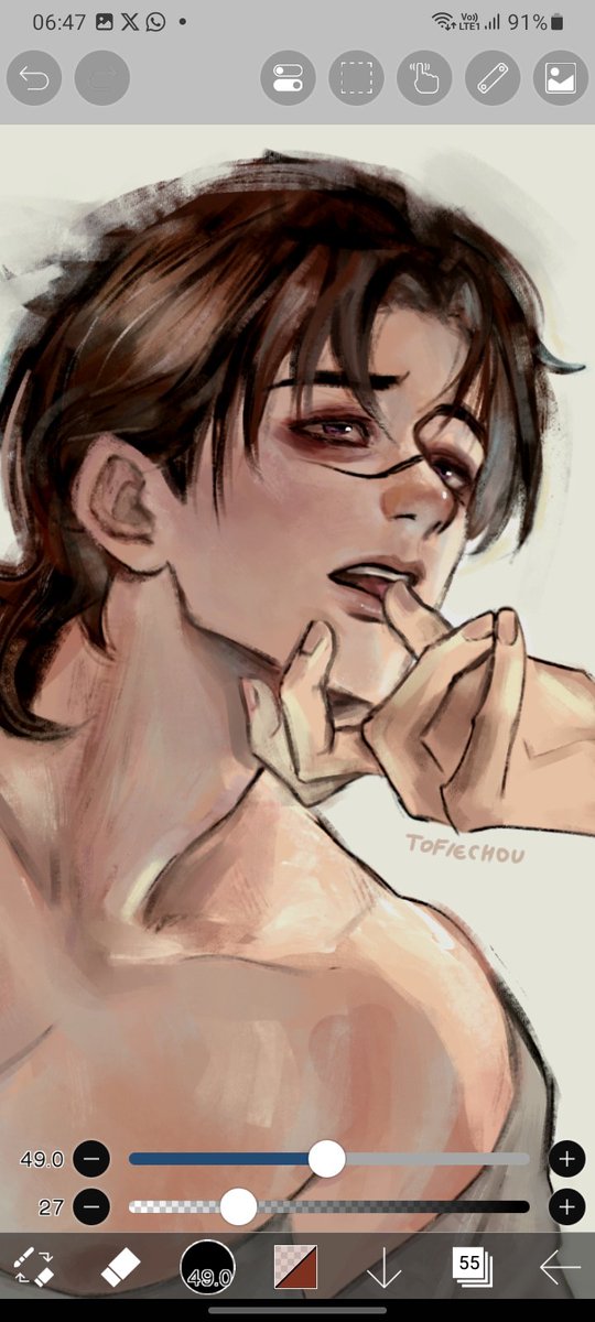 tofiechou's tweet image. Cho🤤 #chosofanart