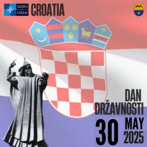 NATO Joint Support and Enabling Command - JSEC (@jsecnato) on Twitter photo Happy National Day 2025!
Croatia stands proud today as we celebrate its statehood and cultural heritage.
#WeAreNATO #StrongerTogether #DanDržavnosti #Croatia #StatehoodDay #Celebrate Happy National Day 2025!
Croatia stands proud today as we celebrate its statehood and cultural heritage.
#WeAreNATO #StrongerTogether #DanDržavnosti #Croatia #StatehoodDay #Celebrate