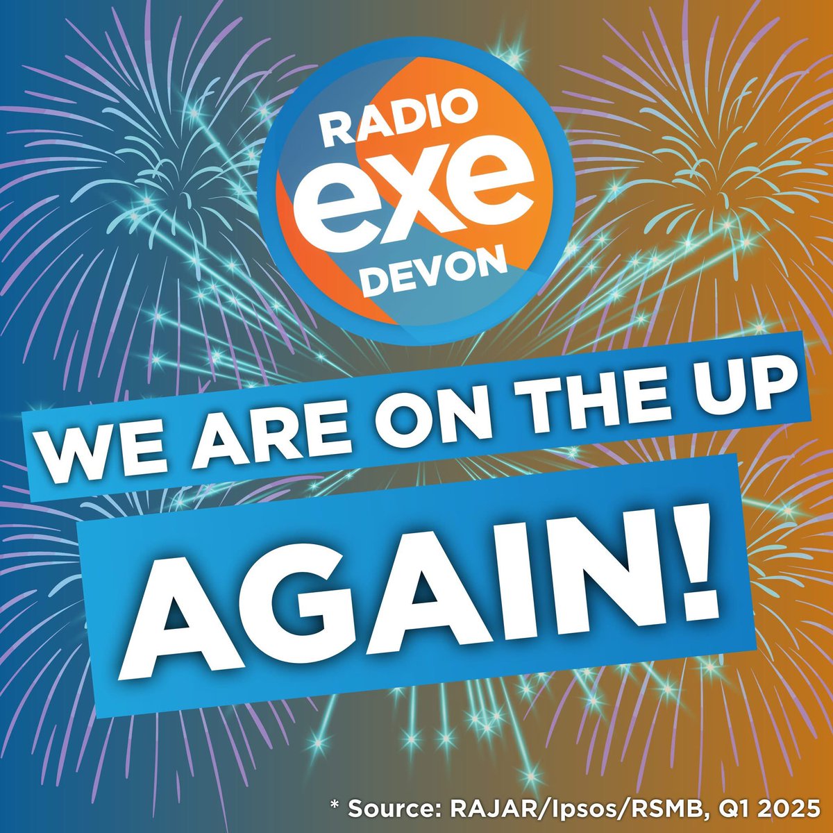 It’s our highest listening figures ...EVER! 

Thank you for listening, and keep spreading the word 📻🧡💙