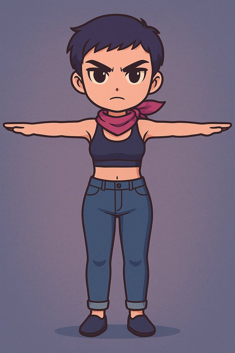 suidensuiden's tweet image. 今朝MeshyでGPTから3Dモデル作成する投稿を見て「これは！！！」と思いやってみた！
アニメを現状のを流用したら、とんでもなくファンタスティックな感じになったので、没！🤣
ですが！3Dモデル自体は数分で完成しちゃいます。
モデル先に作ってリギングちゃんとすれば…これは…。
#Meshy #indiegame