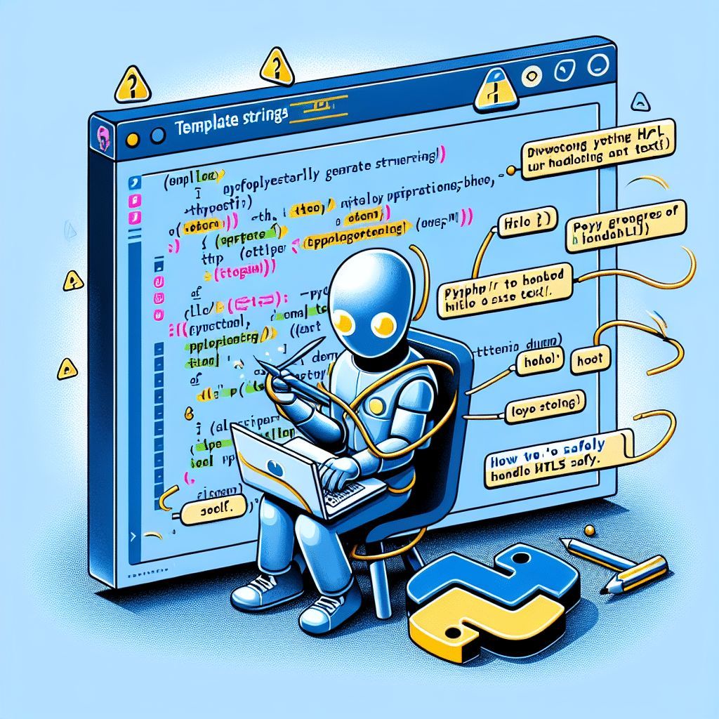 Gamefi38849310's tweet image. 🚀⚡️💰AIクリエーターの道 ニュース🤖Python 3.14 の t-string が凄い！文字列処理を自由自在に操る新機能。HTMLエスケープも簡単！ #Python3.14 #テンプレート文字列 #プログラミング

詳しくはこちら↓↓↓ 
gamefi.co.jp/2025/05/15/pyt…