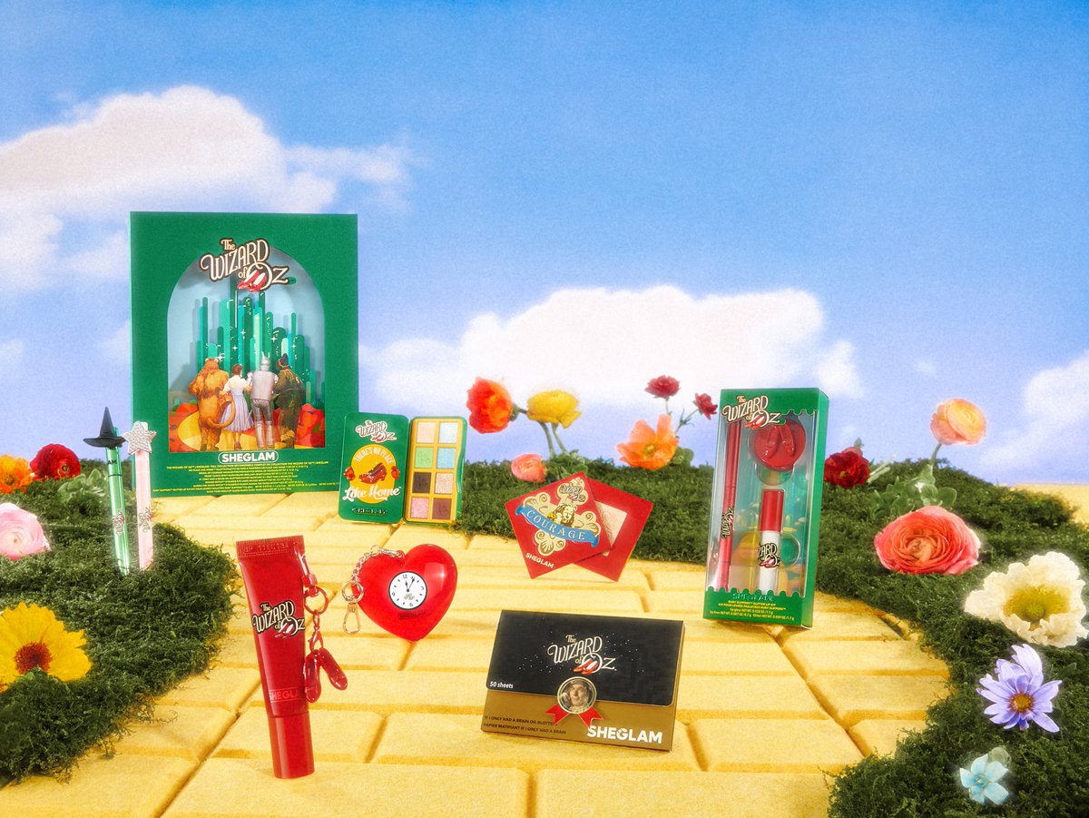 オズの魔法使いとコラボ🪄 シーグラムから「SHEGLAM X The Wizard of