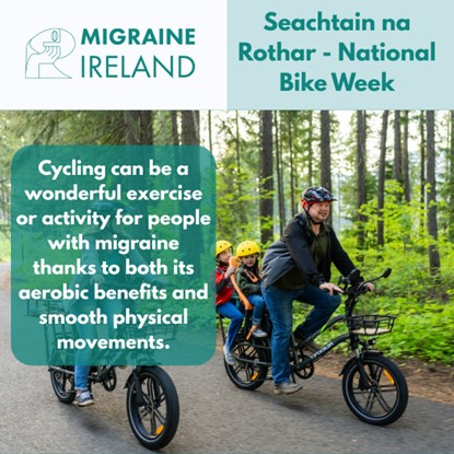 pascal_derrien's tweet image. National Bike Week re in Ireland takes place between the 10th and 18th of May 

Cycling is one of the most beneficial activities for some people with migraine as it gives the benefit of the aerobic exercise unless you’re planning on joining the Tour de France #nationalbikeweek