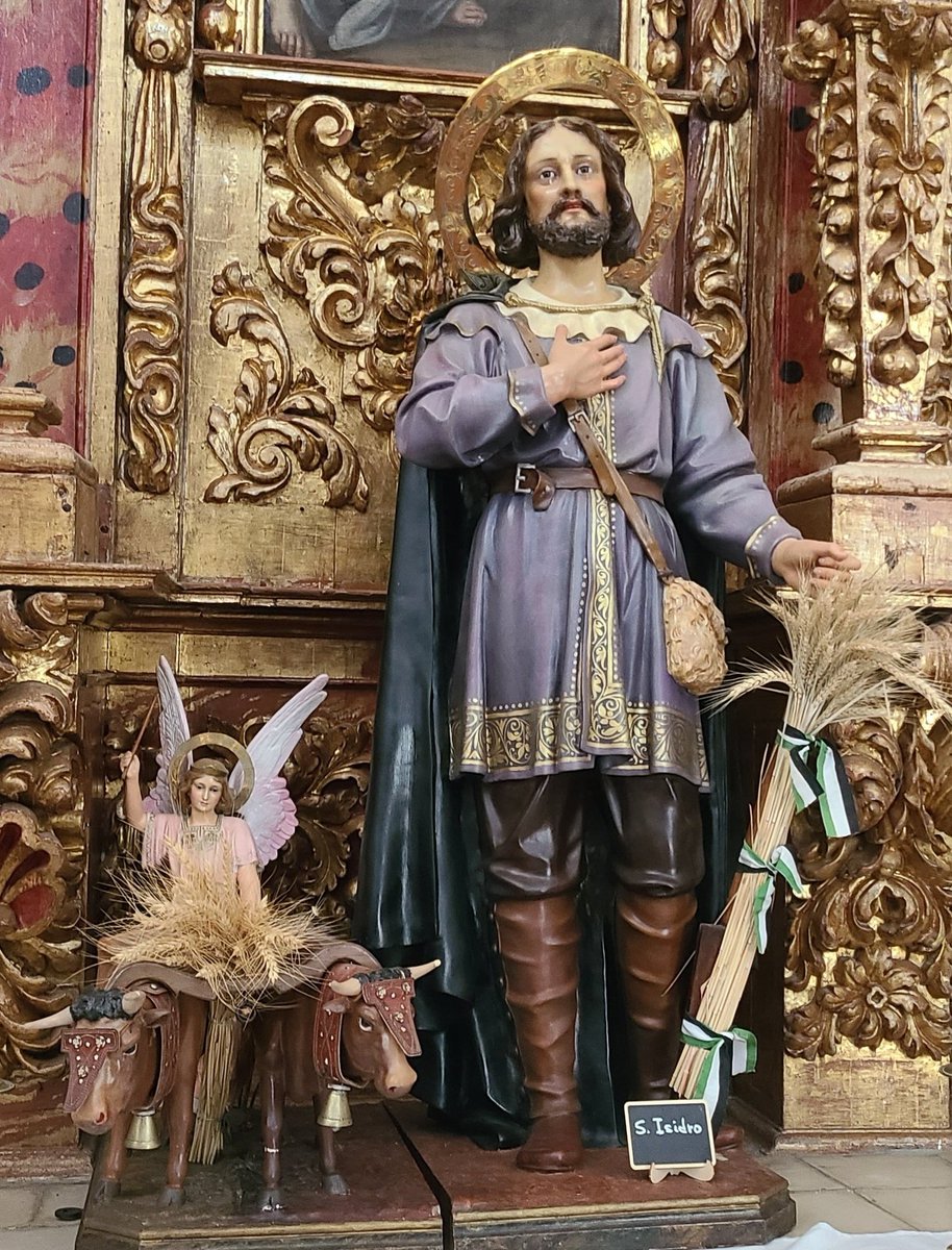 Hoy 15 de mayo celebramos San Isidro Labrador, que dedico su vida a la agricultura. Patrón de los agricultores e Ing. T. Agrícolas. Y desde el COITAGIA de Badajoz, queremos felicitar el día a todos los que se dedican, de una u otra manera, a la agricultura. Feliz día #SanIsidro