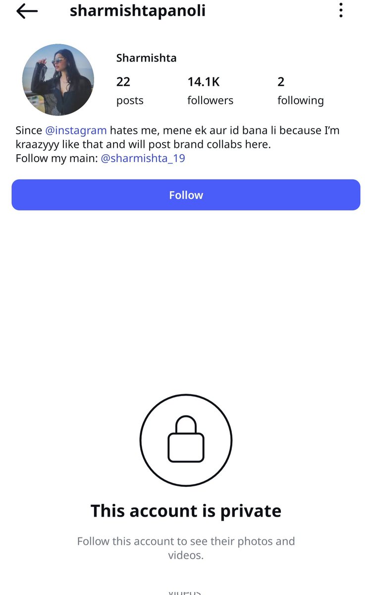 The ID that was spreading hat*red has been made private.
But making it private won't help; a legal battle will happen, Insha'Allah.

#arrestsharmista