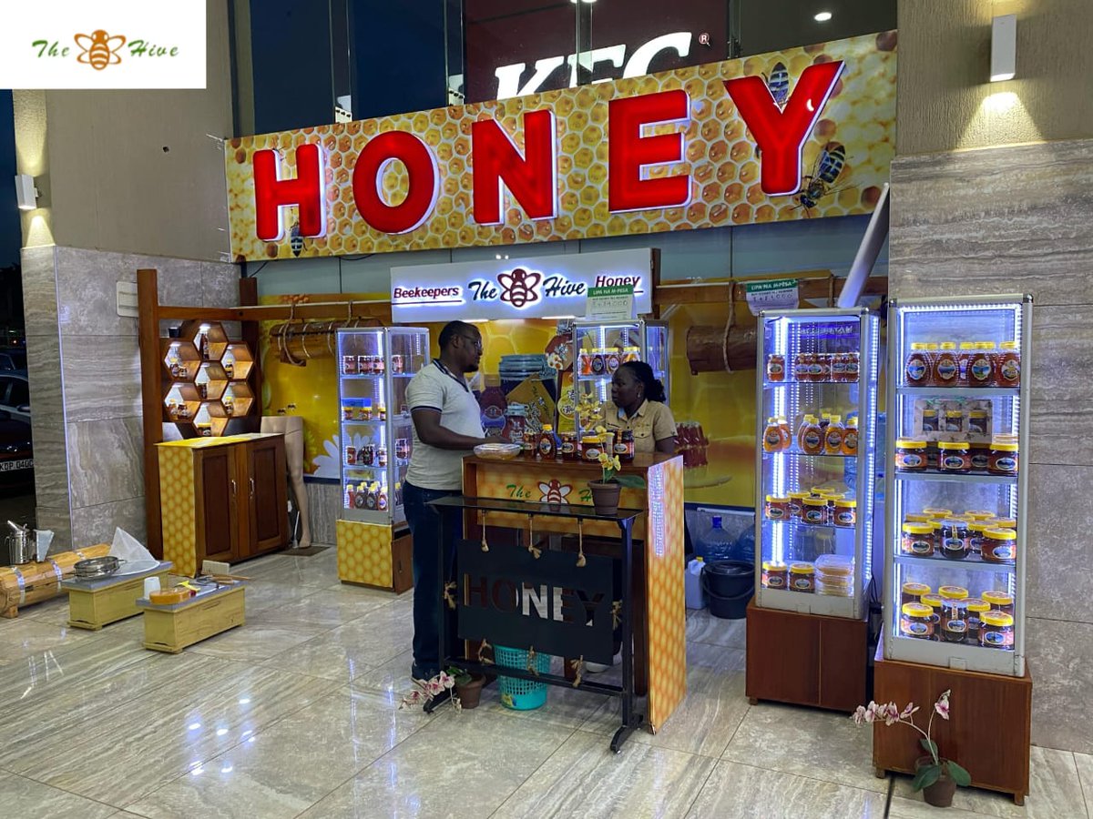 The Hive Kenya (@thehivelimited) on Twitter photo Looking for #beekeeping equipment, #services, natural #honey, & other bee products in #KISUMU?🍯🐝
Visit our branches at <a href="/megacitykisumu/">megacitykisumu</a> & United Mall for supplies & expert support in beekeeping.
📞 +254 794 799 408 / +254 111 994 753.
#beekeeper #theapiarist #thehive Looking for #beekeeping equipment, #services, natural #honey, & other bee products in #KISUMU?🍯🐝
Visit our branches at <a href="/megacitykisumu/">megacitykisumu</a> & United Mall for supplies & expert support in beekeeping.
📞 +254 794 799 408 / +254 111 994 753.
#beekeeper #theapiarist #thehive