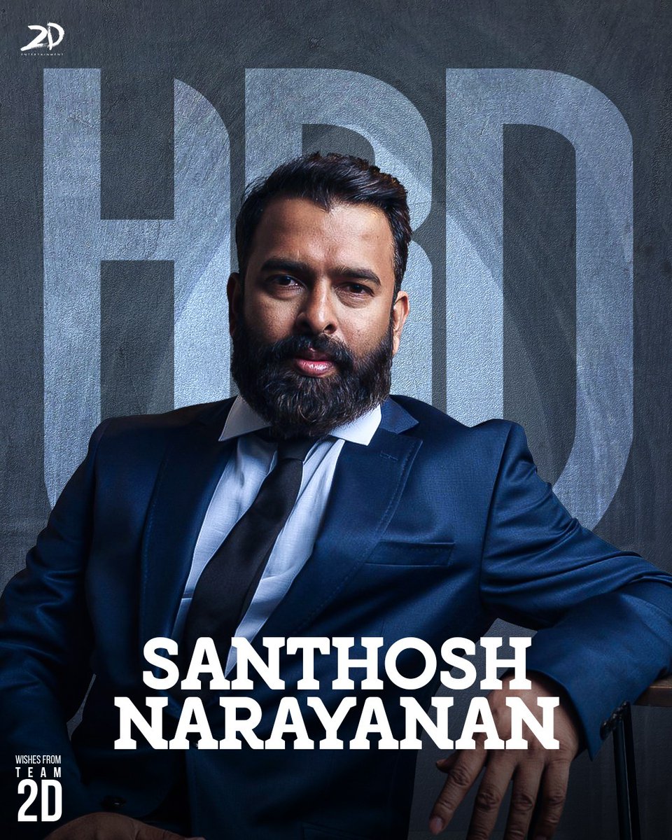 2D Entertainment (@2d_entpvtltd) on Twitter photo A modern composer, an expert musician and an energetic performer - A perfect blend of tradition and contemporary💥
We wish you a musical year ahead and lots of success <a href="/Music_Santhosh/">Santhosh Narayanan</a> sir ✨
#HBDSanthoshNarayanan A modern composer, an expert musician and an energetic performer - A perfect blend of tradition and contemporary💥
We wish you a musical year ahead and lots of success <a href="/Music_Santhosh/">Santhosh Narayanan</a> sir ✨
#HBDSanthoshNarayanan