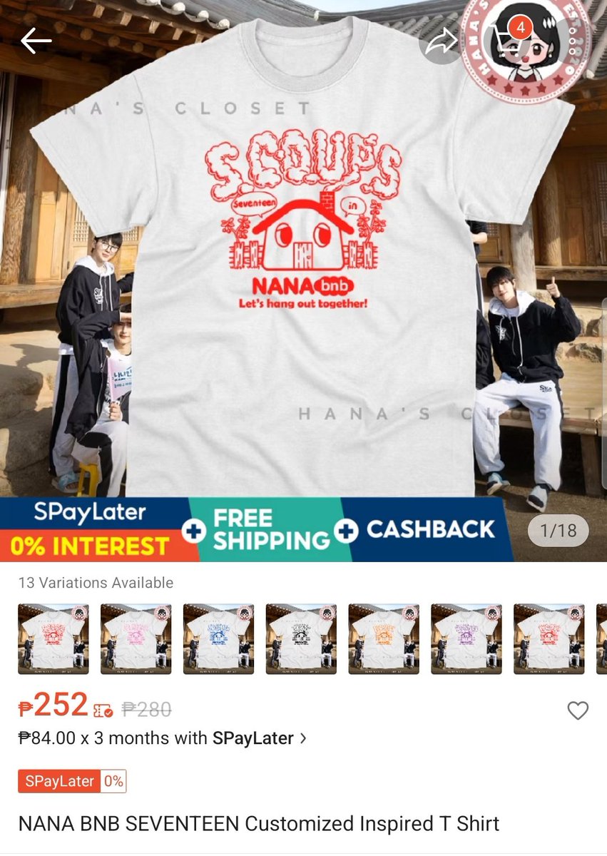 NANA BNB SEVENTEEN Customized Inspired T Shirt 🔗 https://t.co/1QnI2XBOTK