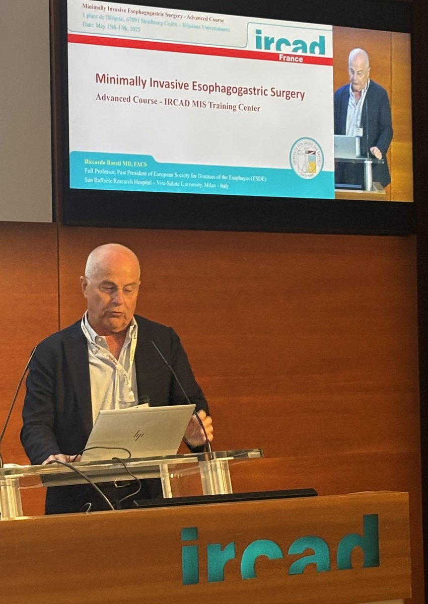 Lorenzo Ferri MD PhD (@lferri123) on Twitter photo Riccardo Rosati starting the esophago-gastric surgery course <a href="/IrcadFrance/">IrcadFrance</a> . He’s put together a great program covering all aspects of upper GI surgery. Riccardo Rosati starting the esophago-gastric surgery course <a href="/IrcadFrance/">IrcadFrance</a> . He’s put together a great program covering all aspects of upper GI surgery.