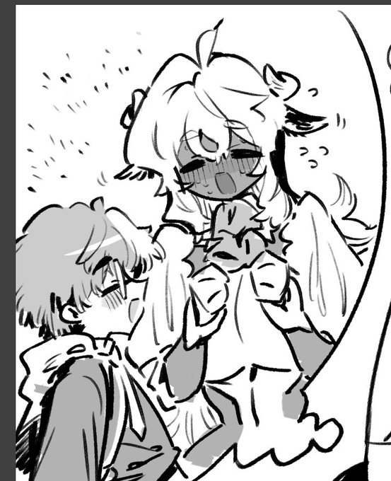 ほのぼのシーンだね 