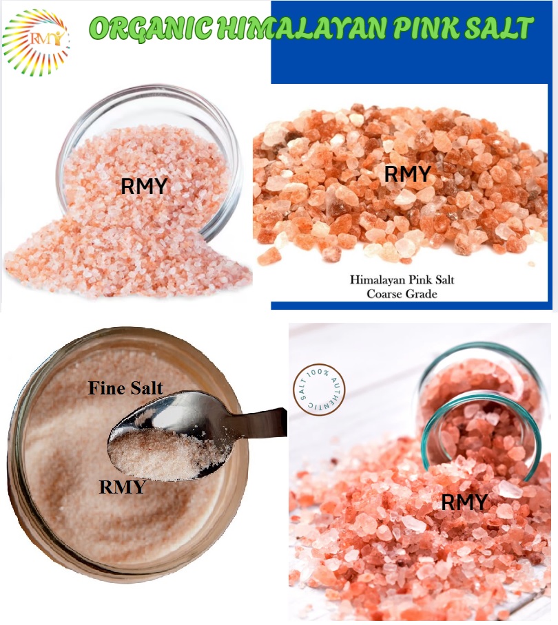 SaltRmy's tweet image. #RMY #salt #finesalt #corsesalt #granulatesalt #himalayansalt #pinksalt
RMY Pink Himalayan Salt |Fine or Coarse, 100% Natural Granulate Salt .
📧 Email: sales@rmyint.com
📱 WhatsApp: +923007104361
🌐 rmy.com.pk 🌐 rmyint.com