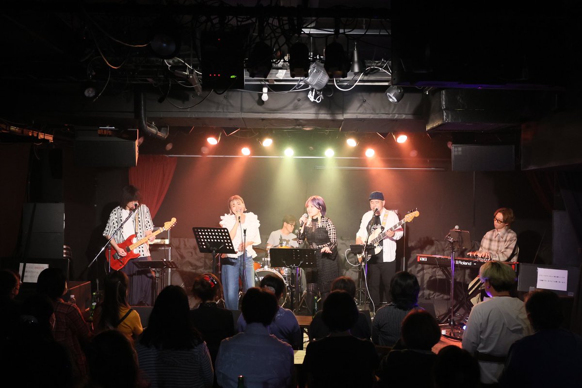 楽しかったアニソンLIVE🩷💜
改めてありがとうございました🥰

あー笑ったー😆

素晴らしすぎる演奏の中、綾さんと歌えて本当に光栄でした🤍💛

インスタストーリーズの方でもまた写真振り返っていきます♡
photo by Tak iijima

感想もありがとうございます🥹