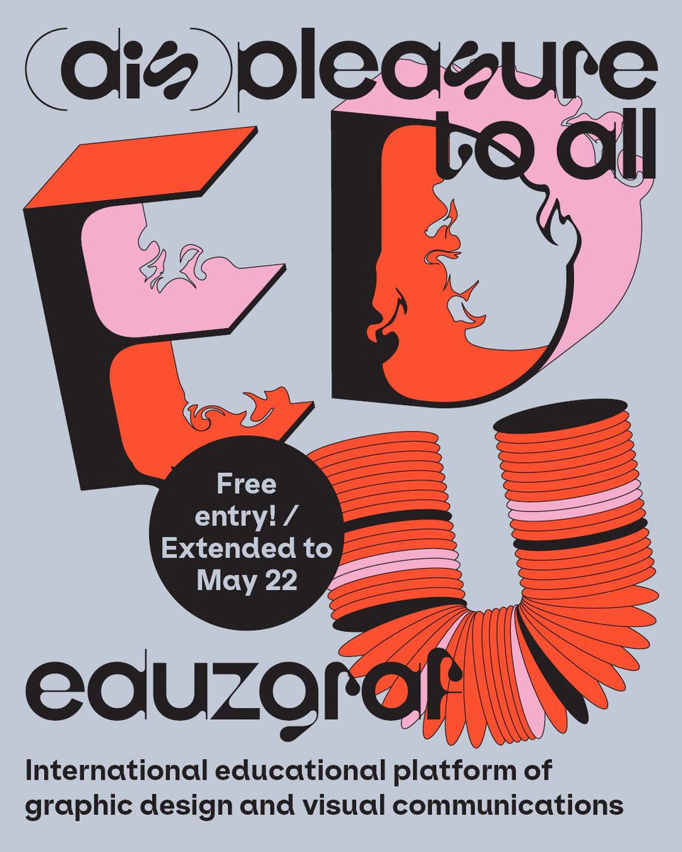 Eduzgraf call for student entries is extended until May 22nd! Apply through the link: zgraf.hr/edu_zgraf/stud… and voice your (dis)pleasure!