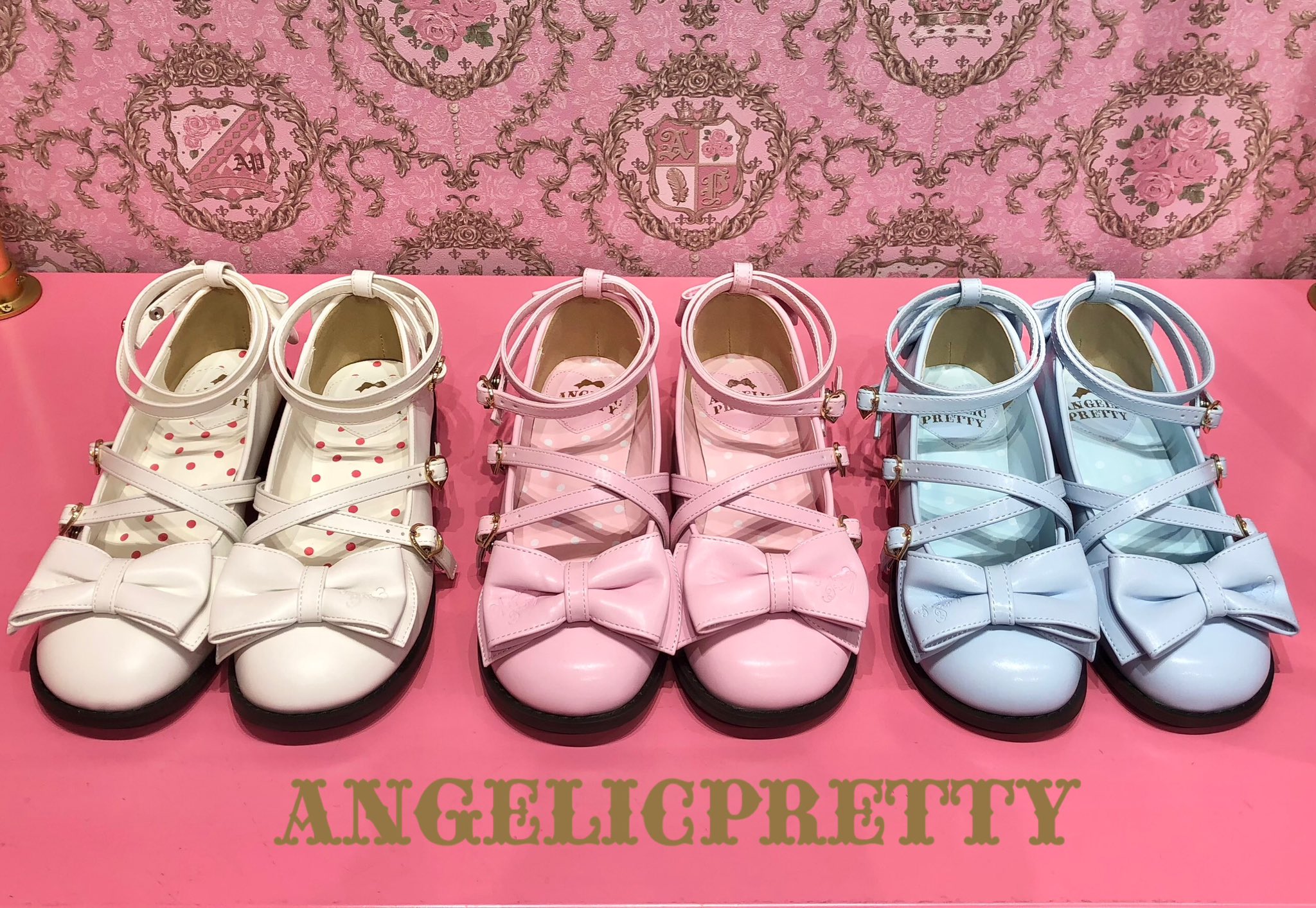 angelic pretty♡ Twinkle シューズ♡シロ♡ angelic pretty♡ Twinkle シューズ♡シロ♡