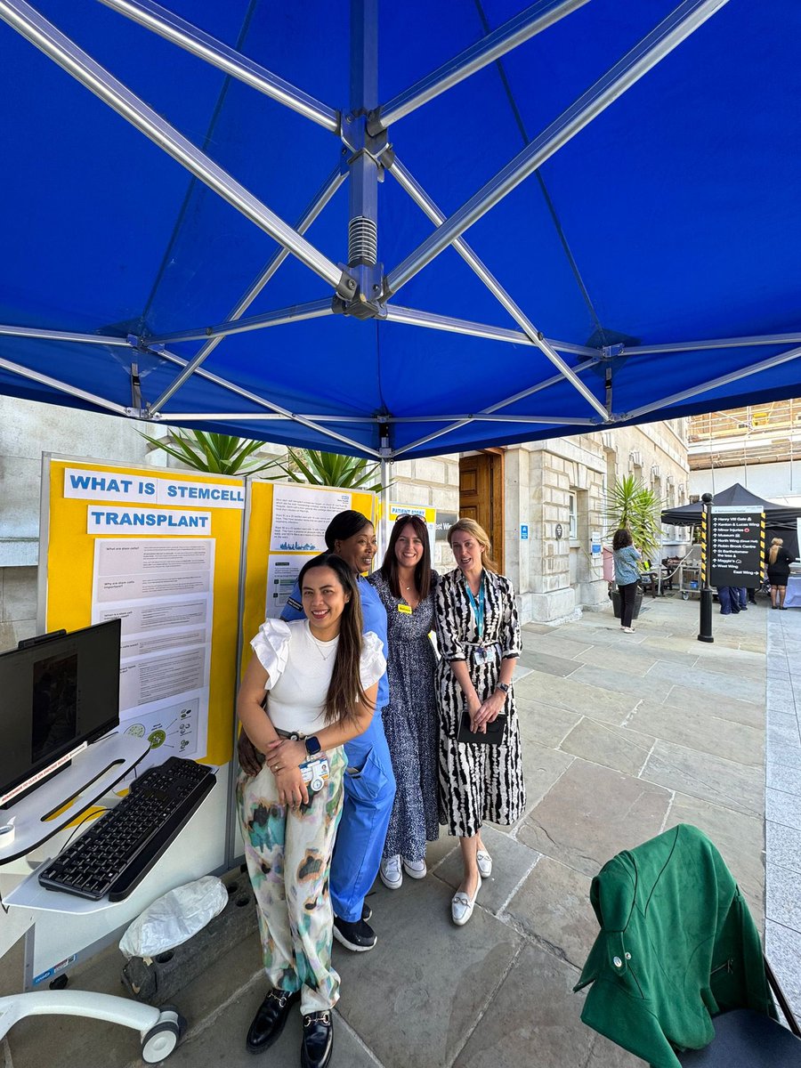 Greal (@grealgana) on Twitter photo View Day at St Bartholomew's Hospital. First time hosting a stall showcasing stem cell transplantation. <a href="/CancerBarts/">Barts Cancer Community</a> View Day at St Bartholomew's Hospital. First time hosting a stall showcasing stem cell transplantation. <a href="/CancerBarts/">Barts Cancer Community</a>