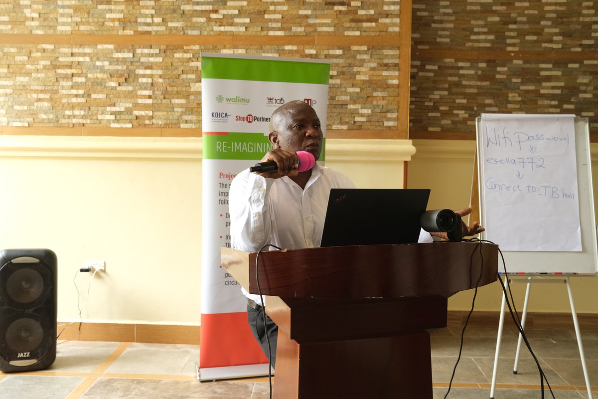 Re-imagining TB Care (@reimaginingtb) on Twitter photo Dr. Katamba presenting an overview of the RTC Project <a href="/WalimuNGO/">Walimu</a> <a href="/ustpnews/">Uganda Stop TB Partnership</a> <a href="/StopTB/">Stop TB Partnership</a> <a href="/MinofHealthUG/">Ministry of Health- Uganda</a> #RTCStudyLaunchandRandomization Dr. Katamba presenting an overview of the RTC Project <a href="/WalimuNGO/">Walimu</a> <a href="/ustpnews/">Uganda Stop TB Partnership</a> <a href="/StopTB/">Stop TB Partnership</a> <a href="/MinofHealthUG/">Ministry of Health- Uganda</a> #RTCStudyLaunchandRandomization