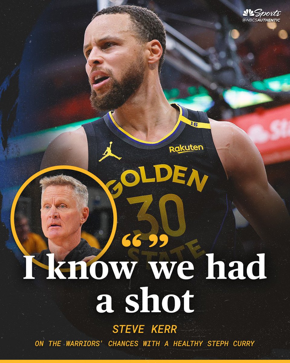 A healthy Steph could've changed everything 🥲

Read more: rb.gy/p0abp4