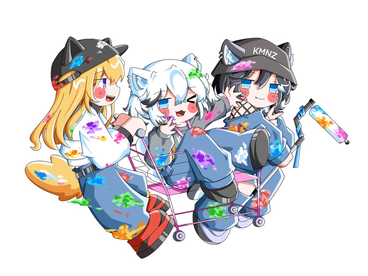 Colorful～☁️🛒🎨
#kmnz
#kmnzart 
#kmnzlita
#kmnztina
#kmnznero