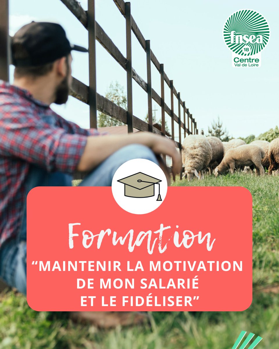 [FORMATION]🧑‍🌾Et si fidéliser un salarié, c’était plus simple qu’on ne le pense ? ?👇

👤 « Maintenir la motivation de mon salarié et le fidéliser »
🗓 12 juin 2025 à Saint-Doulchard (18)

✅Inscription : urls.fr/sUU5gO

#fidelisation #gestionRH #formationagricole