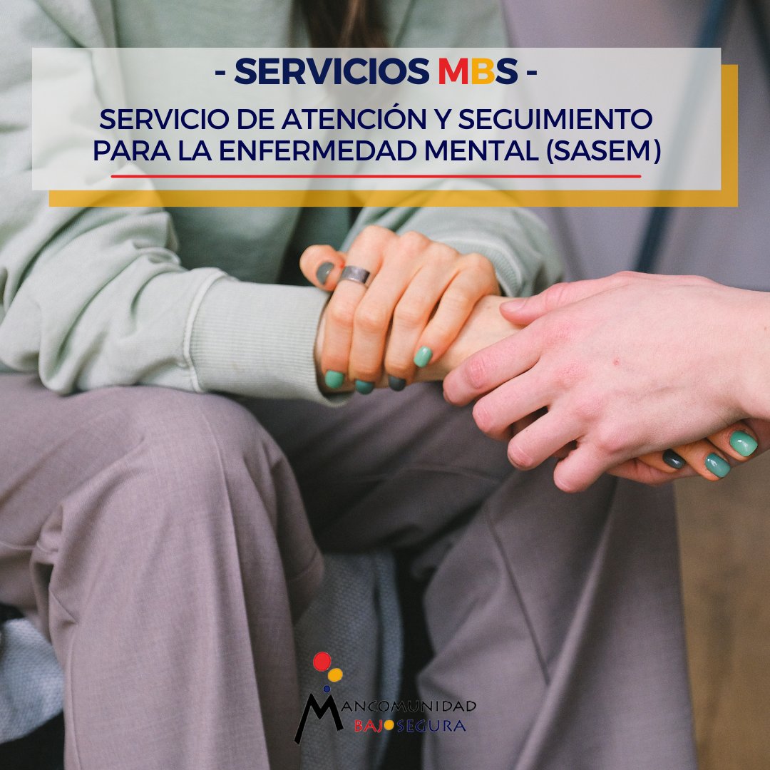 MancomunidadBS's tweet image. ➡️ #MancomunidadBajoSegura dispone del servicio comunitario #SASEM para la Atención y Seguimiento para la Enfermedad Mental 🧠 para garantizar el bienestar de las personas con Trastorno Mental crónico en su domicilio o entorno social habitual. 

🔗 f.mtr.cool/vgykpbihud

#MBS